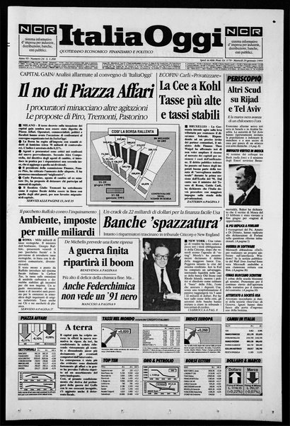 Italia oggi : quotidiano di economia finanza e politica